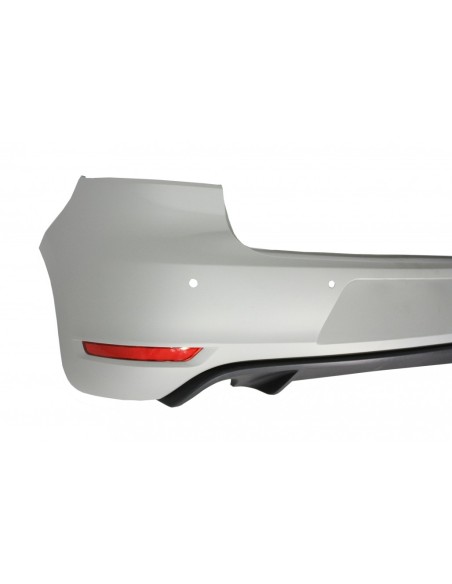 Paraurti posteriore w/ sistema di scarico completo per VW Golf 6 VI (08-12)