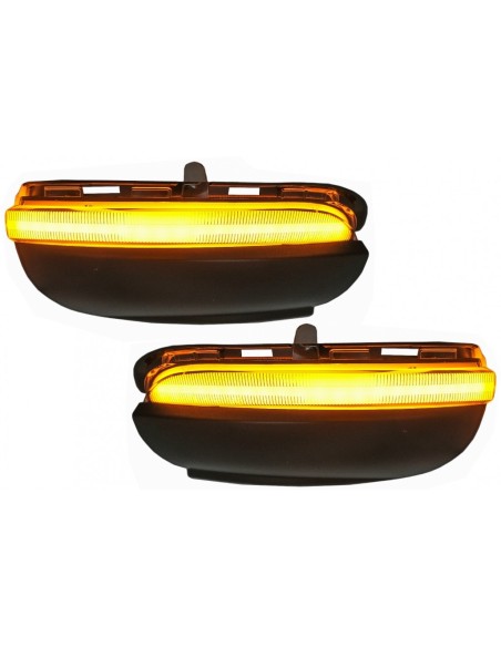 Osram Dynamic Full LED Mirror Indicatori LEDriving DMI per VW Golf VI (10.08-08.12) Touran I (05.10-05.15) Nero