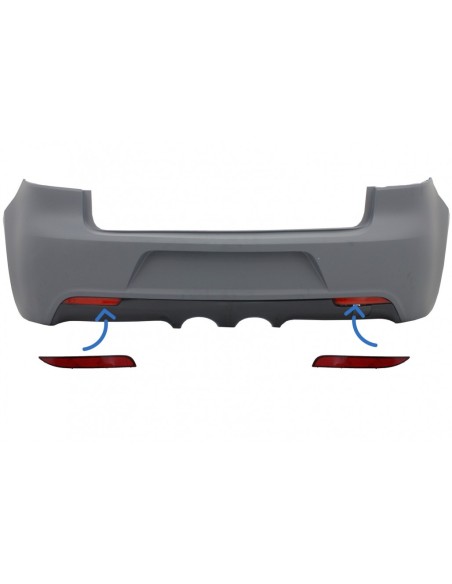 Riflettore paraurti posteriore per VW Golf 6 VI (08-13) R