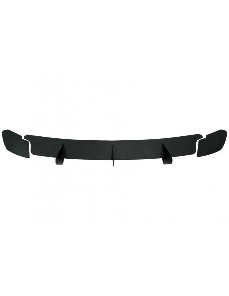 Estensione paraurti posteriore per diffusore e divisori laterali posteriori per VW Golf VI 6 GTI (08-13) Nero