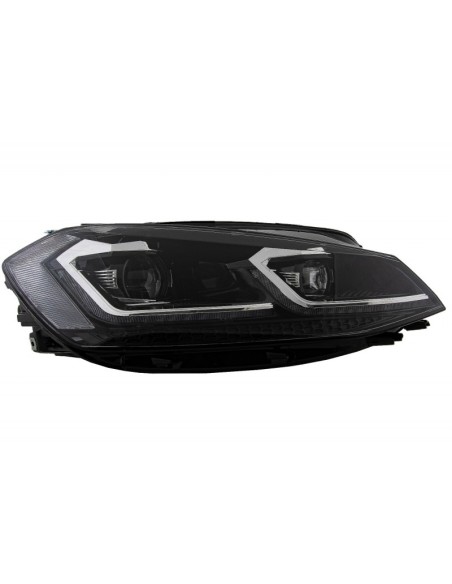 Fari LED RHD per VW Golf 7.5 VII Facelift (17-up) w/ Luci di svolta dinamiche sequenziali