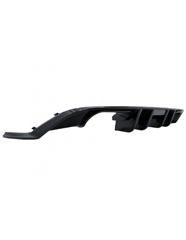 Paraurti posteriore Diffusore d'aria w/ Full LED luci di svolta sequenziale Dark Cherry rosso per VW Golf 7.5 (17-19)Look