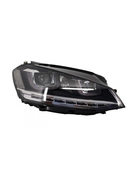 Fari 3D LED DRL per VW Golf 7 VII Silver R-Line LED luci di svolta