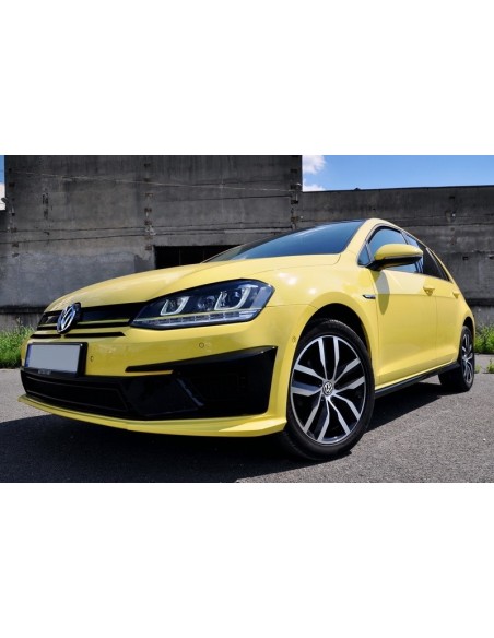 Fari 3D LED DRL per VW Golf 7 VII Yellow R400 Look LED Turn Light FLOWING Luci di svolta sequenziali