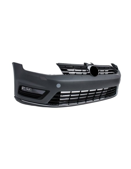 Paraurti anteriore per VW Golf VII 7 13-17 Rline Look w/ fari 3D LED DRL luci di svolta d'argento
