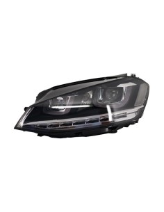 Fari 3D LED DRL per VW Golf 7 VII Argento R-Line LED che scorre sequenziale Turning Lights RHD 2