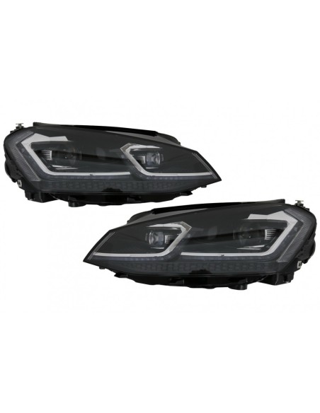 Fari a LED per VW Golf 7 VII Facelift G7.5Line Design w/ Luci di svolta dinamiche sequenziali