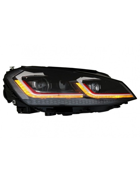 Fari a LED per VW Golf 7 VII Facelift G7.5 GTI Look w/ Luci di svolta dinamiche sequenziali