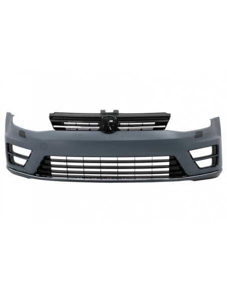 Completo Body Kit + scarico Quad per VW Golf 7 VII 12 + R Look