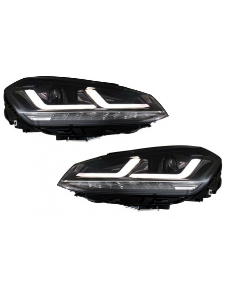 Osram Full LED Fari LEDriving per VW Golf 7 VII Aggiornamento nero per Xenon & Halogen DRL Cars