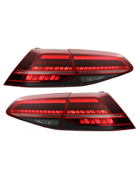 Fanali posteriori a LED completi per VW Golf 7 e 7.5 VII (12-19) Retrofit Facelift G7.5