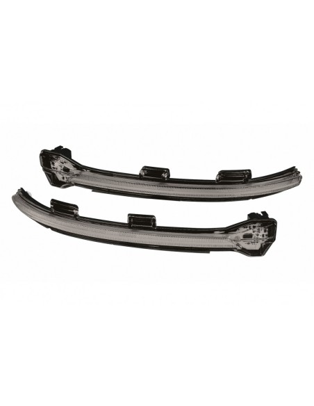 Osram Dynamic Full LED Mirror Indicatori LEDriving per VW Golf 7 & 7.5 (08-12-) VW Touran II (05-15-) Lamando (14 -19) Nero