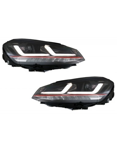 Osram Full LED fari w/ indicatori dello specchio dinamico per o VW Golf 7 VII Red GTI Upgrade Xenon&Halogen
