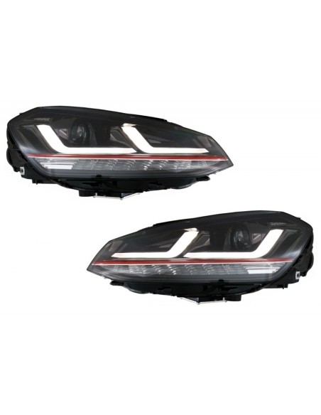 Osram fari LED completi w/ indicatori dello specchio dinamico per VW Golf 7 VII Red GTI Upgrade Xenon&Halogen