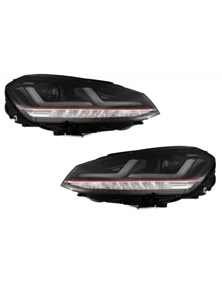 Osram fari LED completi w/ indicatori dello specchio dinamico per VW Golf 7 VII Red GTI Upgrade Xenon&Halogen