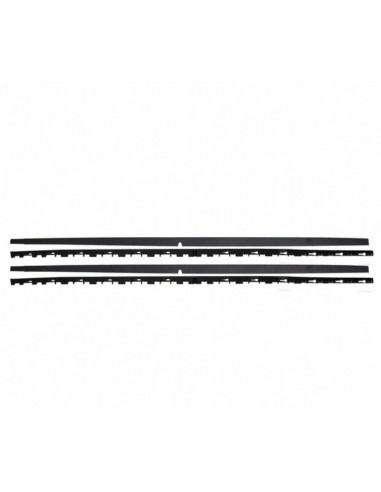 Lato gonne w/ lato adesivi adesivo vinile nero per VW Golf 7 VII Hatchback (13-17)