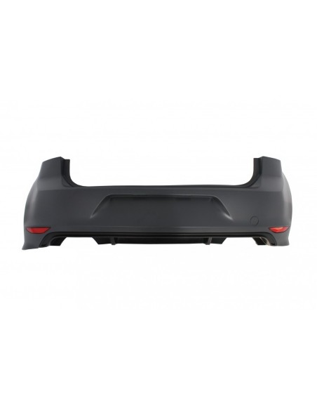 Paraurti posteriore w/ sistema di scarico completo per VW Golf 7 VII MK7 (13-17)Design