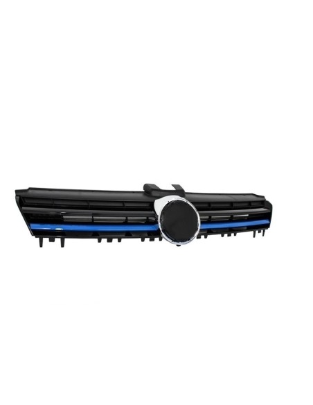 Fari w/ Griglia centrale per VW Golf 7 VII GTE Design Inserimenti blu e LED FLOWING Dynamic Luce di svolta sequenziale