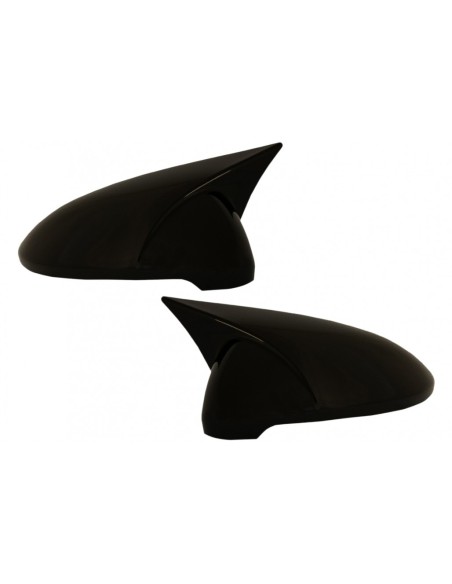 Cover Specchietto per VW Golf VII 7 & 7.5 (13-UP) Touran II (15-16) Golf Alltrack (14-17) Piano Black