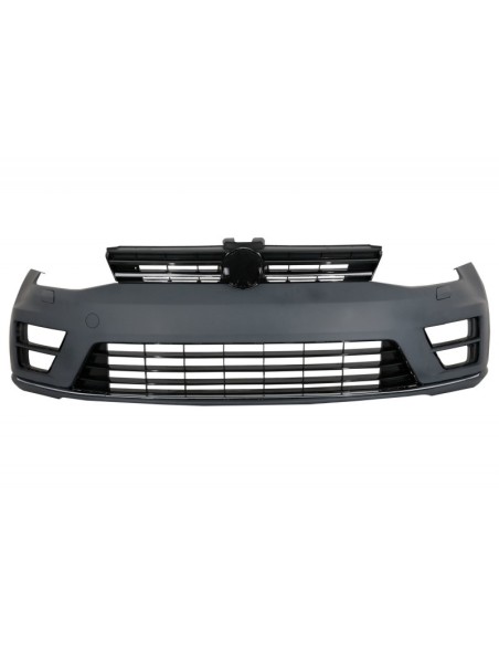 Paraurti anteriore w/ fari 3D DRL argento LED FLUENTE luci di svolta sequenziale per VW Golf VII 7 (13-17) R-Line Look