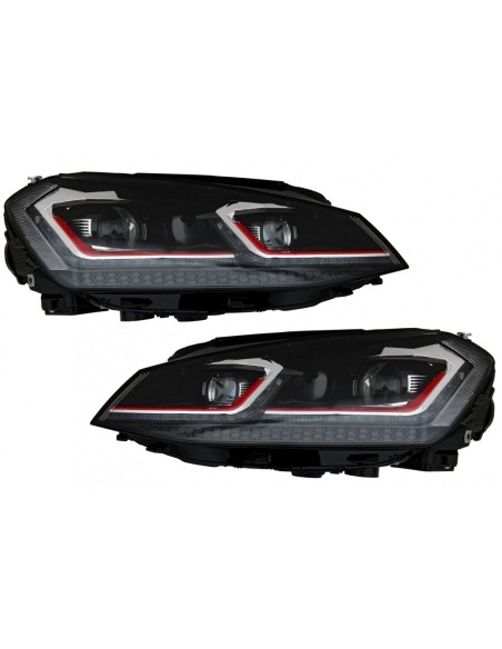 Fari a LED Bi-xenon Look per VW Golf 7 VII Facelift G7.5 w/ luci di svolta dinamiche sequenziali