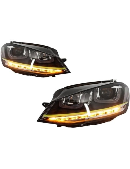 Corredo completo per la progettazione di VW Golf 7 VII 5G1 R400 w/sistema di scarico e fari completi