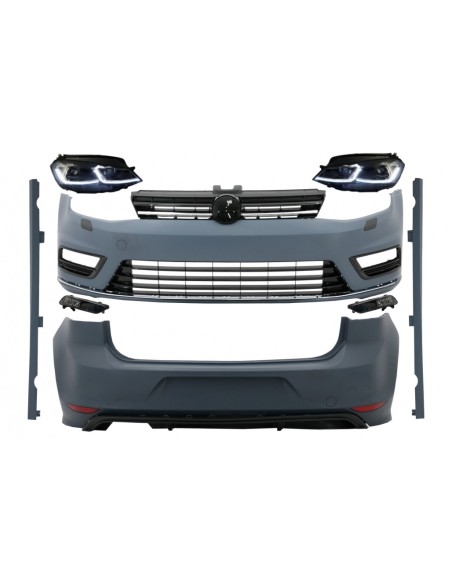 Kit completo per VW Golf 7 w/ LED fari sequenziale dinamico Turning Lights R-line Look