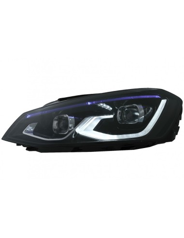 Fari a LED completi per VW Golf 7 VII aggiornamento a Golf 8 Design