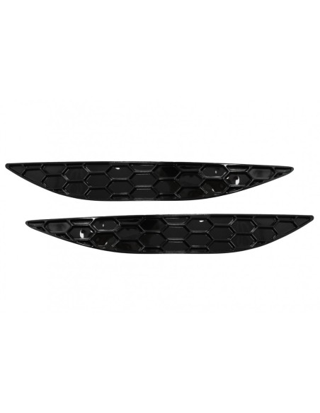 Honeycomb posteriore paraurti riflettore per VW Golf 7 Hatchback 5G (13-17)- R-Line paraurti