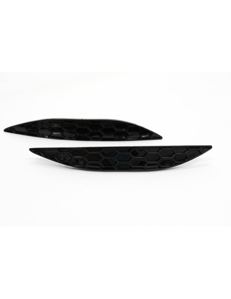 Honeycomb posteriore paraurti riflettore per VW Golf 7 Hatchback 5G (13-17)- R-Line paraurti