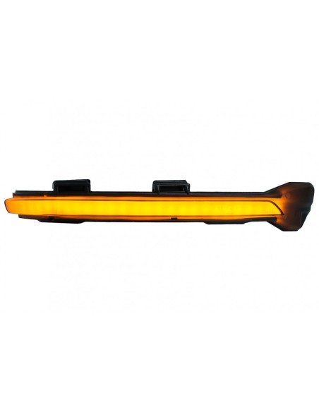 Specchio Dynamic Turn Signal Light Lamp SMOKE LED SEQ per VW Golf 7 Hatchback Variant (13-17) Touran II (15-Up)