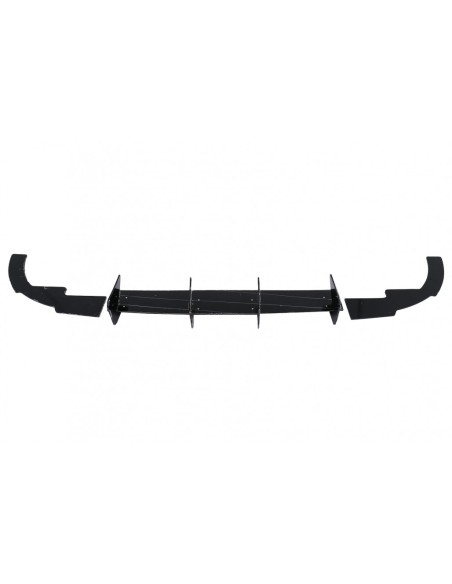 Splitter di estensione del paraurti posteriore per diffusore per VW Golf 8 Hatchback Mk8-MQB (-Up)