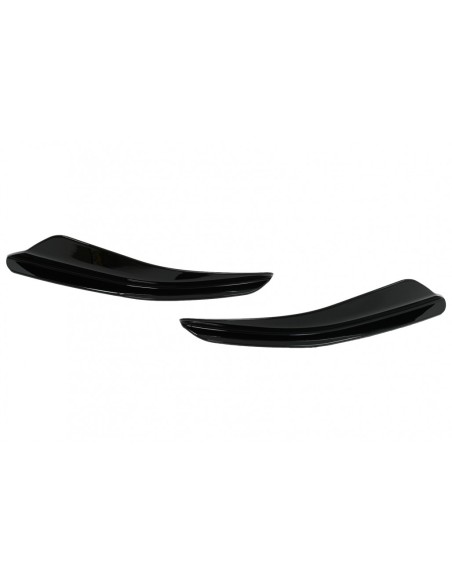 Paraurti anteriore alette laterali per VW Golf 8 Mk8 MQB GTI - R-Line (-Up) Piano Nero