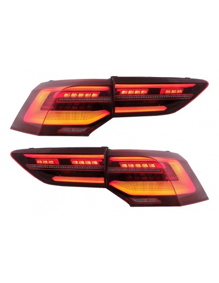 Fanali posteriori a LED completi per VW Golf VIII Hatchback Mk8 MQB (-Up) Luci di svolta sequenziali