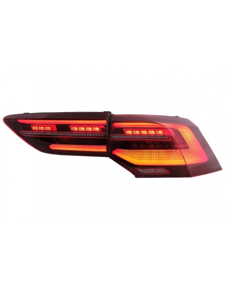 Fanali posteriori a LED completi per VW Golf VIII Hatchback Mk8 MQB (-Up) Luci di svolta sequenziali