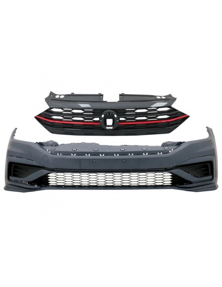 Paraurti anteriore w/ griglia centrale per VW Jetta Mk7 (19-21) GLI Design