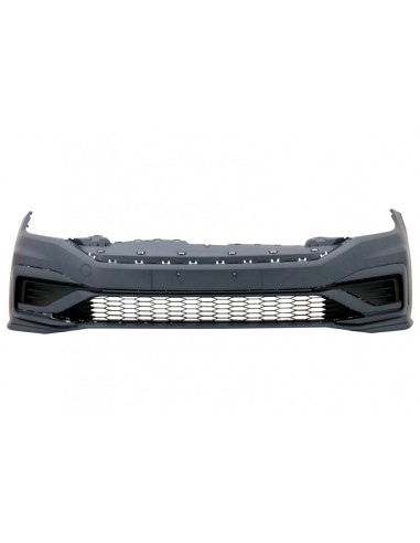 Paraurti anteriore w/ Griglia centrale e spoiler di estensione del labbro per VW Jetta Mk7 (19-21) GLI Design