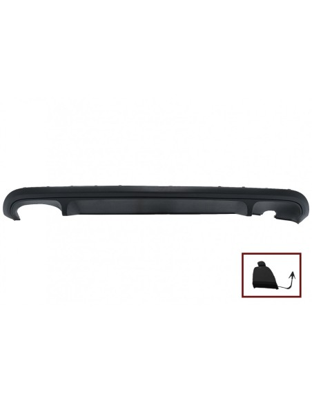 Paraurti posteriore diffusore d'aria per VW Jetta Mk6 VI (11-14) GLI Design