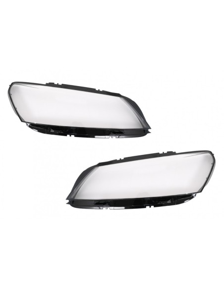 Fari Lenti Occhiali per VW PASSAT B7 Berlina (10-14) Ottica in vetro trasparente