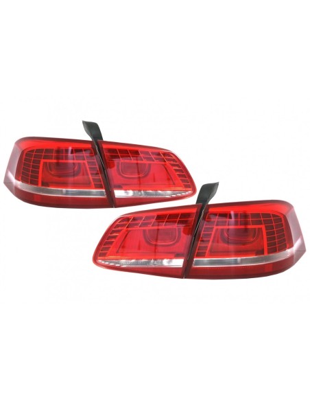 Fanali posteriori a LED per VW Passat 3C B7 Facelift Sedan (10.10-10.14) Rosso Bianco