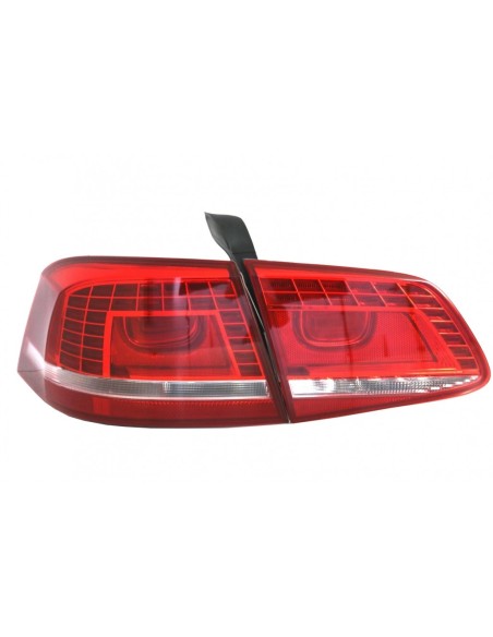 Fanali posteriori a LED per VW Passat 3C B7 Facelift Sedan (10.10-10.14) Rosso Bianco