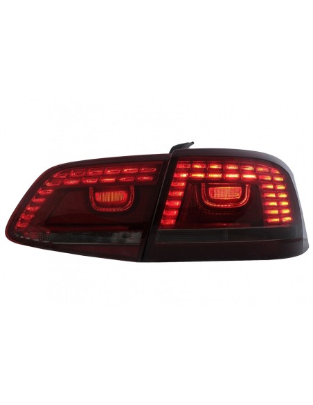 Fanali posteriori a LED per VW Passat 3C B7 Sedan (10.10-10.14) Fumo rosso