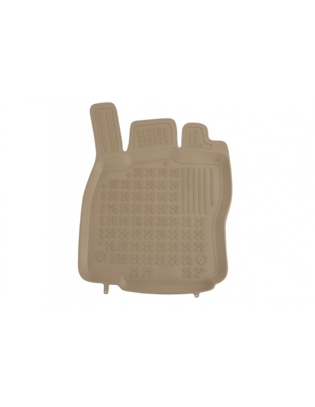 Tappetino in gomma beige nero per VW Passat B8 (14-Up)
