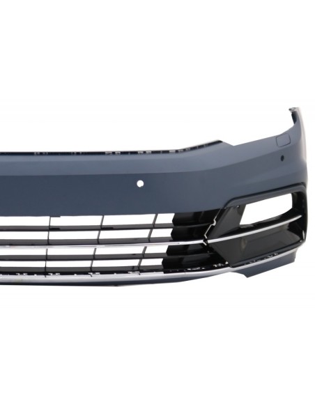 Paraurti anteriore per VW Passat B8 3G (15-18) R-Line w/ Fari LED Matrix w/ sequenziale dinamico luci di svolta