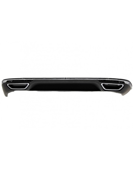 Paraurti posteriore Valance diffusore per VW Passat B8 3G (15-19)Linea Design Twin scarico finitura cromata