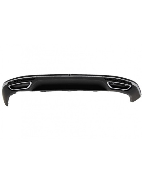 Paraurti posteriore Valance diffusore per VW Passat B8 3G (15-19)Linea Design Twin scarico finitura cromata