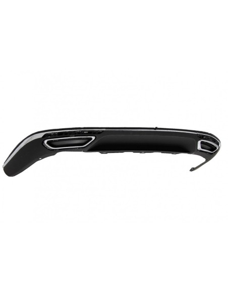 Paraurti posteriore Valance diffusore per VW Passat B8 3G (15-19)Linea Design Twin scarico finitura cromata