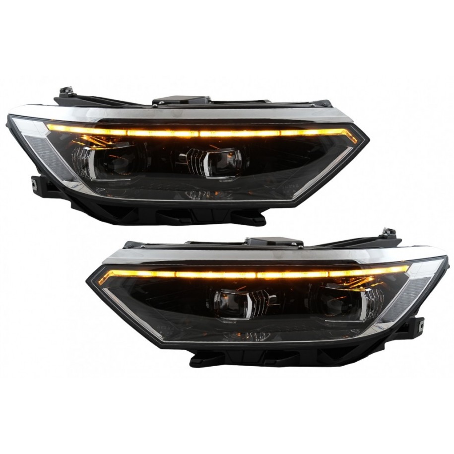 Autolod - Ricambi per auto online|Fari per VW Passat B8 3G Facelift (16-19) Look LED w/ Luci di svolta dinamiche sequenziali