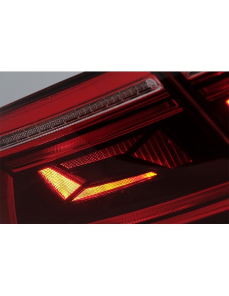 Fanali posteriori a LED per VW Passat B8 3G (15-19) Limousine Luci di svolta dinamiche sequenziali B8.5 Design