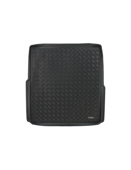 Trunk Mat Nero per VW Passat B8 Variante (14-Up) w/ ruota di scorta full size